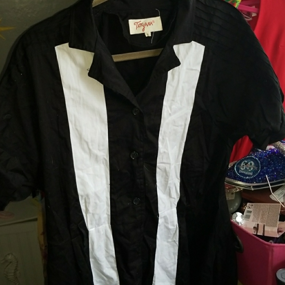 Retro shirt dress
